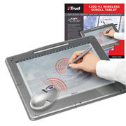 Trust Wireless Scroll Tablet 1200-V2