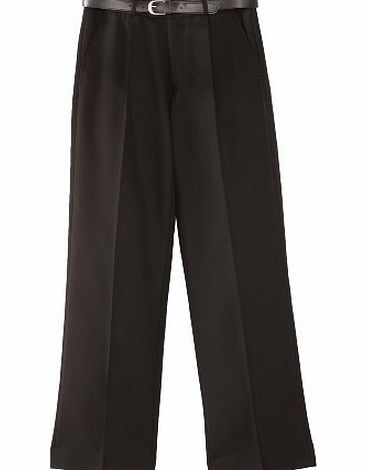 Trutex Limited Boys Single Plain Trousers, Black, 14 Years (Manufacturer Size: 29R)
