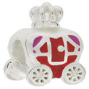 Truth Cutie Sterling Silver Enanel Carriage Charm