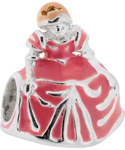 Truth Cutie Sterling Silver Pink Enamel Princess