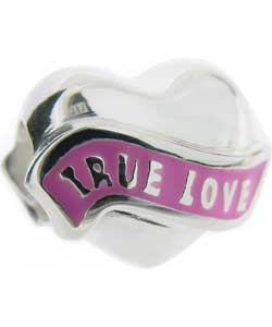 Truth Sterling Silver Heart True Love Charm