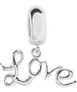 Truth Sterling Silver Love Drop