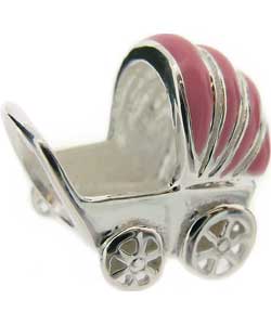 Truth Sterling Silver Pink Pram