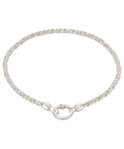 Truth Sterling Silver Rope Bracelet