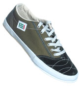 TST 2009F Olive Green Leather Trainers