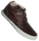 2229VL Brown Leather Trainers