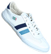 TST Classic Wizard White, Blue and Navy Leather