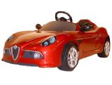 TT Toys Official Licensed Alfa 8C Kids Ride on Outdoor Pedal Car