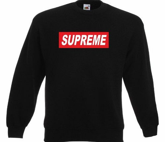 TTC Disobey Supreme Submit Graffiti Tag Sweatshirt Sweater Top Small 34-36 Chest Black Supreme