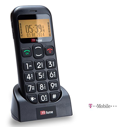 Jupiter Big Button Easy Senior Mobile Phone SOS Button Large display (T-Mobile Pay as you go)