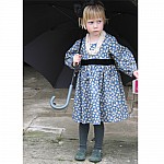 Tulip and Nettle at notonthehighstreet.com Blue Flower Yum Yum Dress