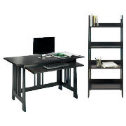 Desk & Bookcase Package, Wenge