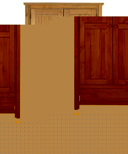 Tulum 2 Door 1 Drawer Wardrobe - Light