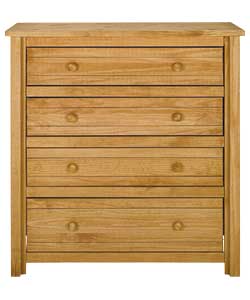 Chest of 4 Drawers - Light