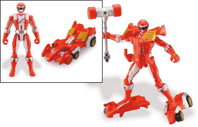 Turbo Battlized Red Power Ranger