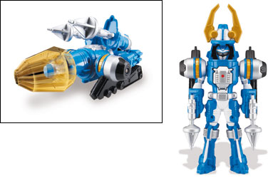 turbo Drill Blue Power Ranger