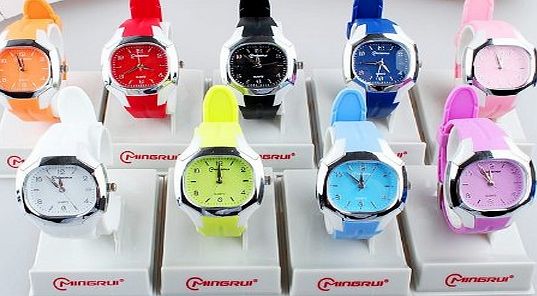 Turboxrossing Womens Quartz Analog Waterproof PU Band Wrist Watch Sky Blue