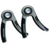 Turner Sports Hand Grippers Steel Coil Wist Palm Muscle Grip Strenght ERG Rubber Handles