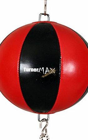 Turner Sports Quality rexion Double End Ball Punching Ball D Ball with Elasticated Straps, Black