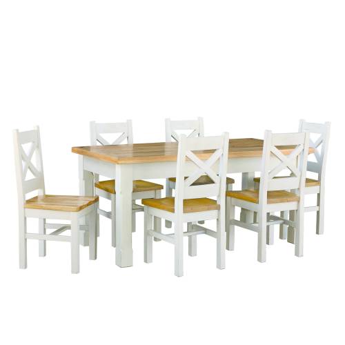 Tuscany Painted Furniture Tuscany Painted Dining Set