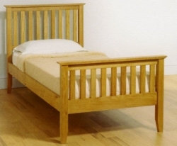 tuscany Slatted Bedstead - Sprung Slats - 90cm