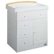 Tutti Bambini Barcelona Chest Of Drawers, White