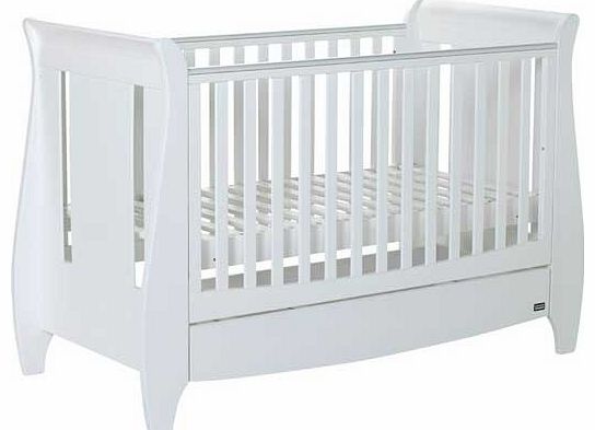 Lucas Cot Bed - White