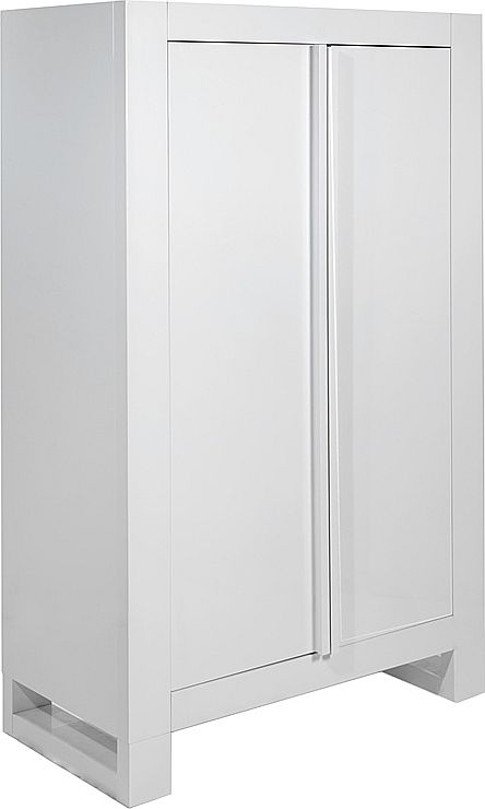 Tutti Bambini Rimini Wardrobe-High Gloss White