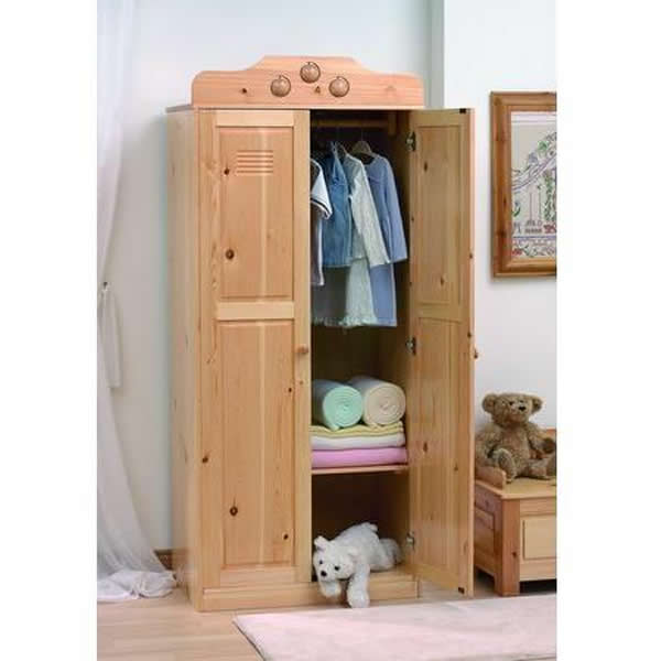Tutti Bambini Rozana Wardrobe-Natural R4765