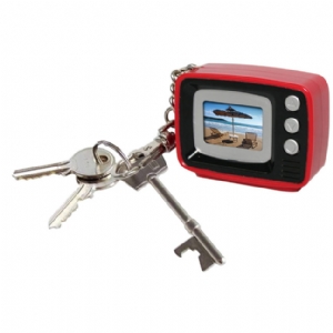 TV Digital Photo Keyring