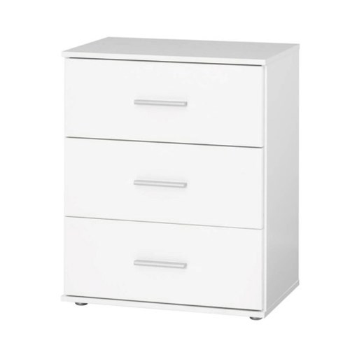 Tvilum Billi 3 Drawer Chest in White