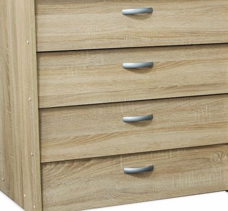 Tvilum GRADE A3 - Billi 4 Tier Shoe Cabinet in Oak - 16