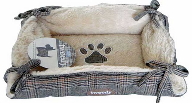 Luxury Tie Dog Bed - Medium