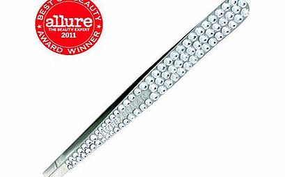 Tweezerman Luxe Edition Crystal Bejewelled Slant Tweezer
