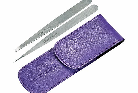 Tweezerman Petite Tweeze Leather Case Set,