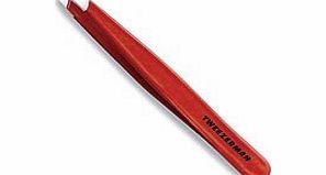 Tweezerman Slant Tweezer Red # Tz1230Rp