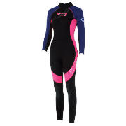 TWF Wetsuit Full Womens Size 10, Pink