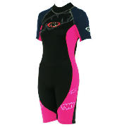 Wetsuit Shortie Womens Size 12, Pink