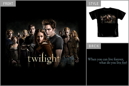 Twilight (Character Group) T-shirt cid_4367TSB
