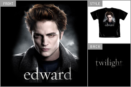twilight (Edward Face) T-shirt cid_4366TSB