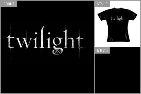 twilight (Logo) Skinny fit T-shirt cid_4328skb