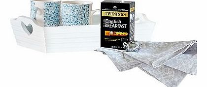 Twinings Tea Tray Mugs Loose Leaf Infuser and