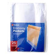 Twinlock A4 Economy Punched Pockets
