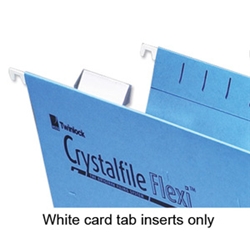 Twinlock Crystalfile Flexifile Inserts Card