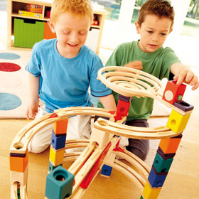 and Rail Quadrilla Marble Run - Standard Set
