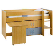 Twist Mid-Sleeper with Comfykids, Blue