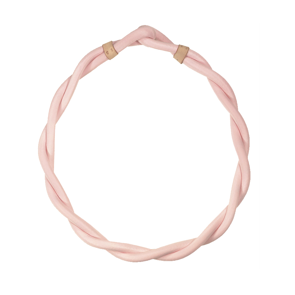 Twist Necklace - Pink