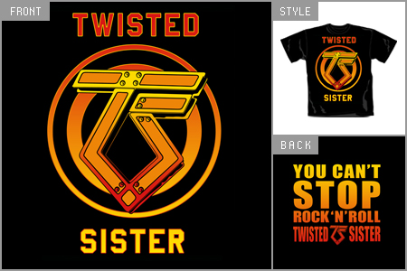 Twisted Sister (Cant Stop) T-shirt