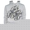 Classic Flocking Hoody (White)
