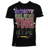 Two Angle Dont Believe The Hype Rhinestone Tee